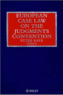 European Case Law on the Judgm...