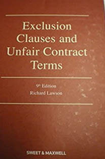 Exclusion Clauses and Unfair C...