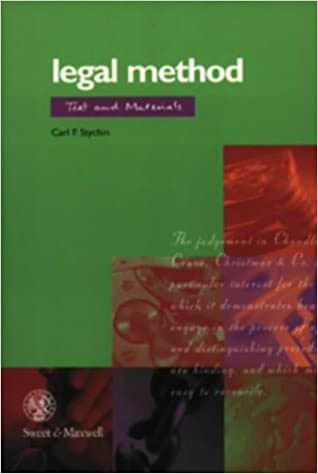 Legal Methods: Text and Materi...