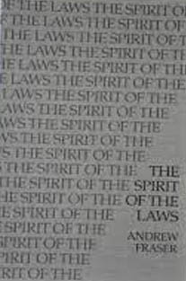 The Spirit of the Laws : Civic...