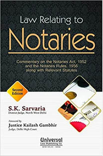 Law Relating to Notaries (Comm...