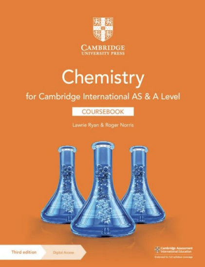 Cambridge International AS and A Level Chemistry Coursebook with Digital Access (2 Years)