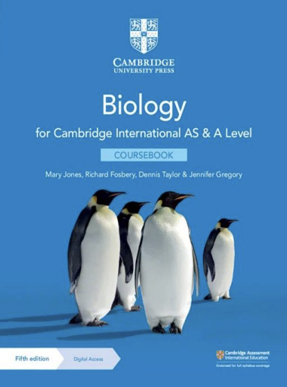 Cambridge International AS and A Level Biology Coursebook with Digital Access (2 Years)